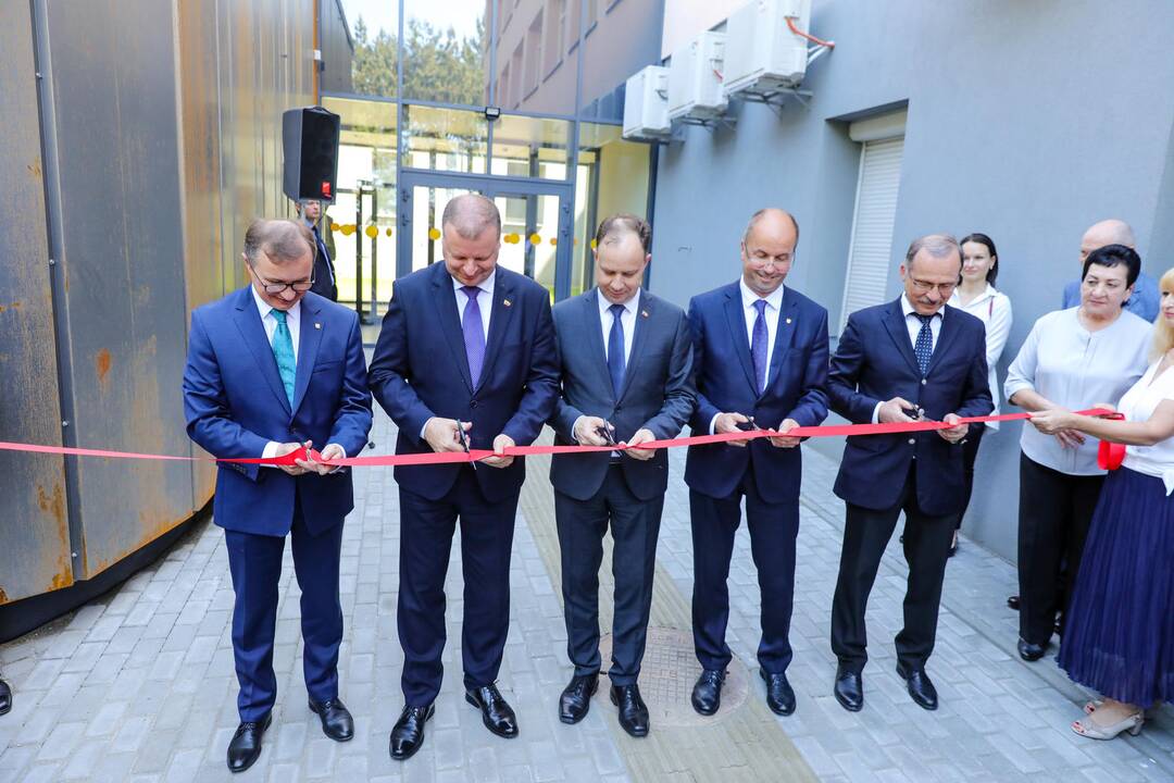 Pirmojo Lietuvoje gama peilio pristatymo ceremonija