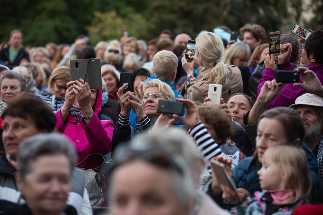 Iškilmingas Operos ir baleto teatro fontano atidarymas