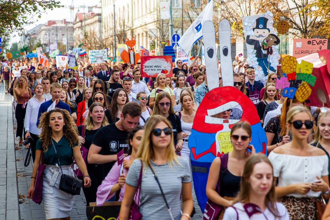 Vilniaus universiteto darbuotojų, studentų ir alumnų eisena