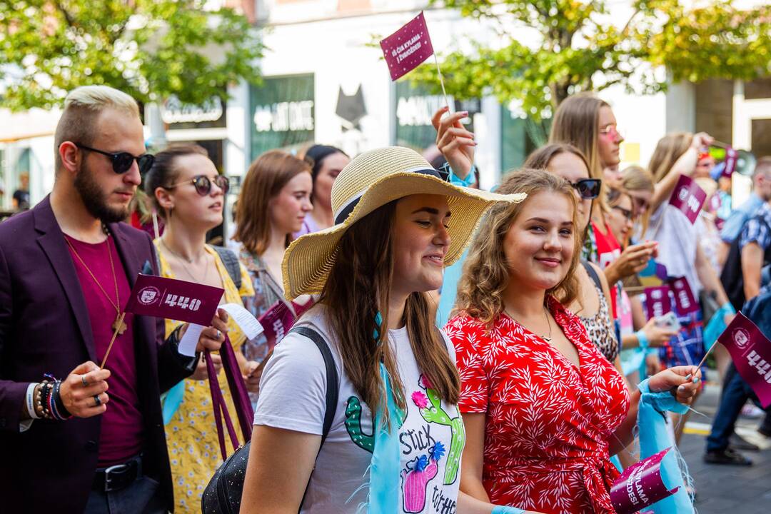 Vilniaus universiteto darbuotojų, studentų ir alumnų eisena