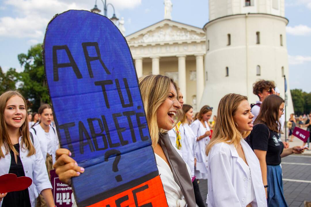 Vilniaus universiteto darbuotojų, studentų ir alumnų eisena