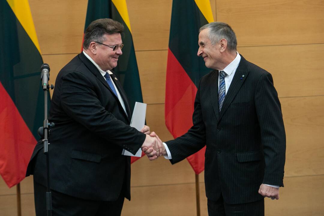 Baltų apdovanojimo teikimo ceremonija