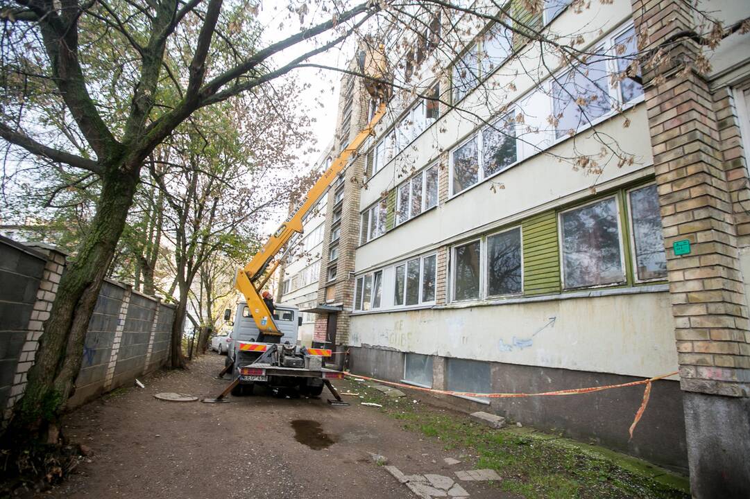 Sprogimas Vilijampolės daugiabutyje