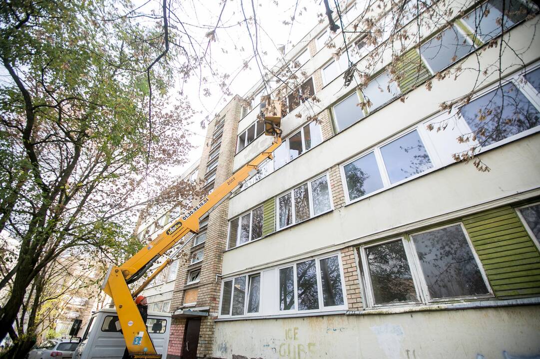 Sprogimas Vilijampolės daugiabutyje