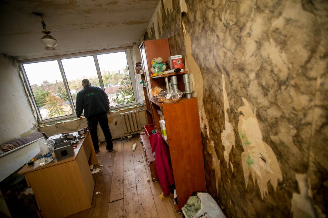 Sprogimas Vilijampolės daugiabutyje