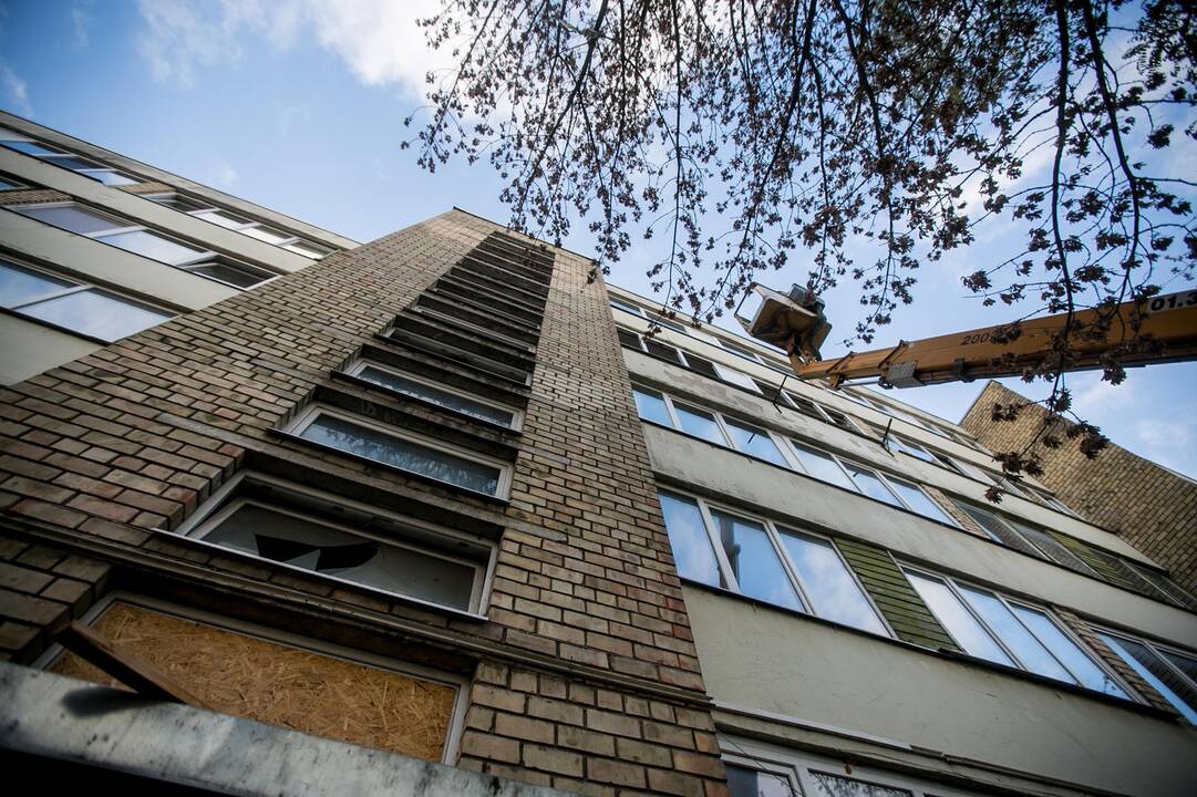 Sprogimas Vilijampolės daugiabutyje