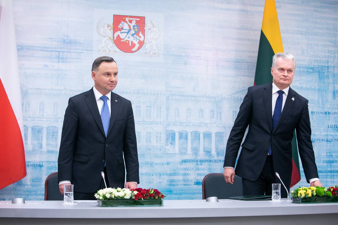 Andrzejus Duda ir Gitanas Nausėda