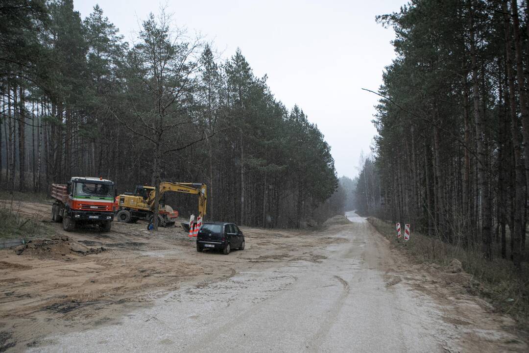 Upės gatvė Smigliuose, kurioje gyvena S. Skvernelis