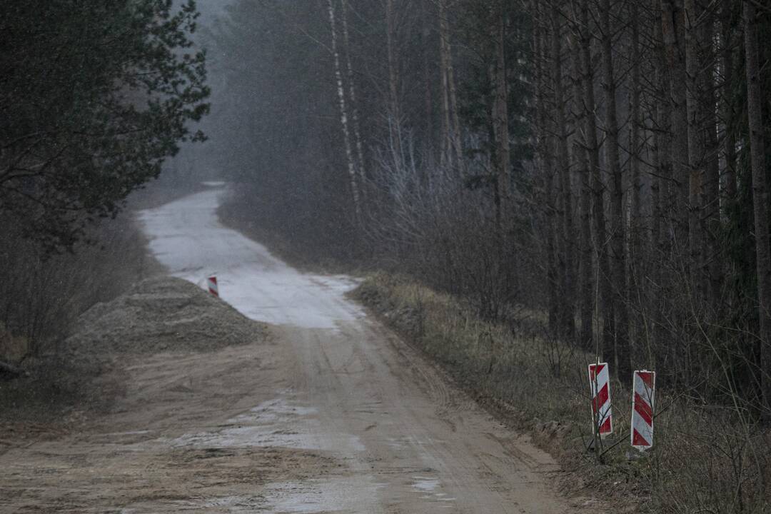 Upės gatvė Smigliuose, kurioje gyvena S. Skvernelis