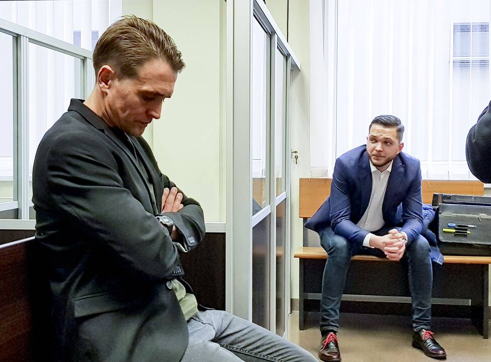 Iš kairės: Ričardas Pinikas ir Aivaras Miltenis.