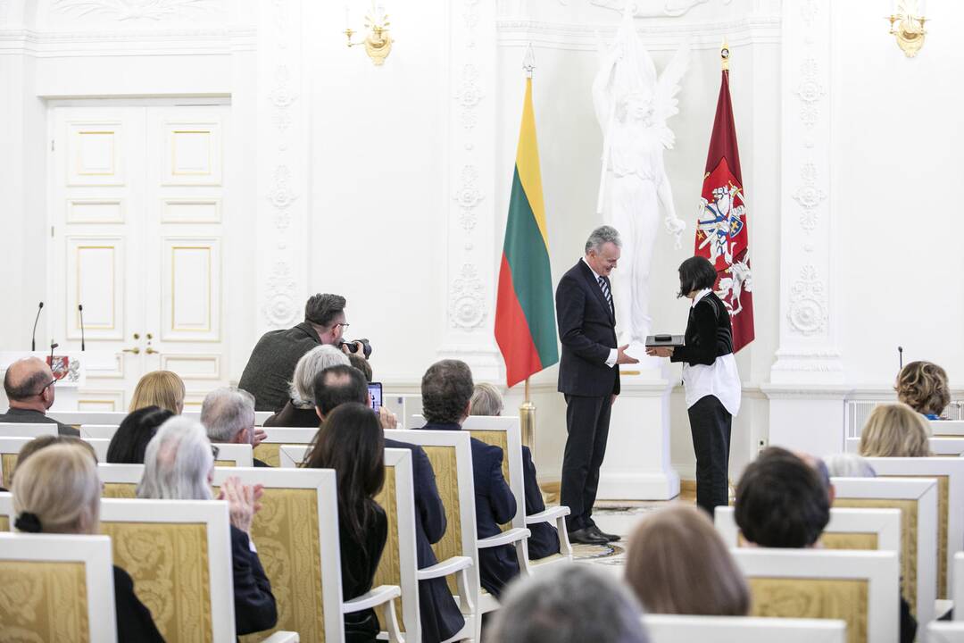 Nacionalinių kultūros ir meno premijų įteikimas