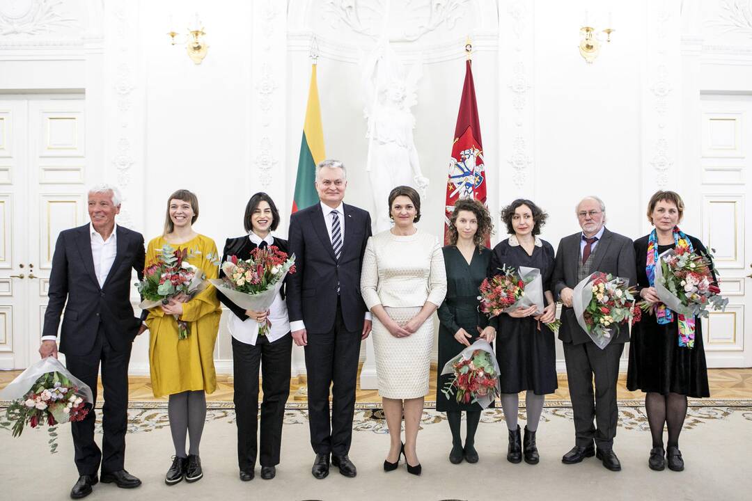 Nacionalinių kultūros ir meno premijų įteikimas
