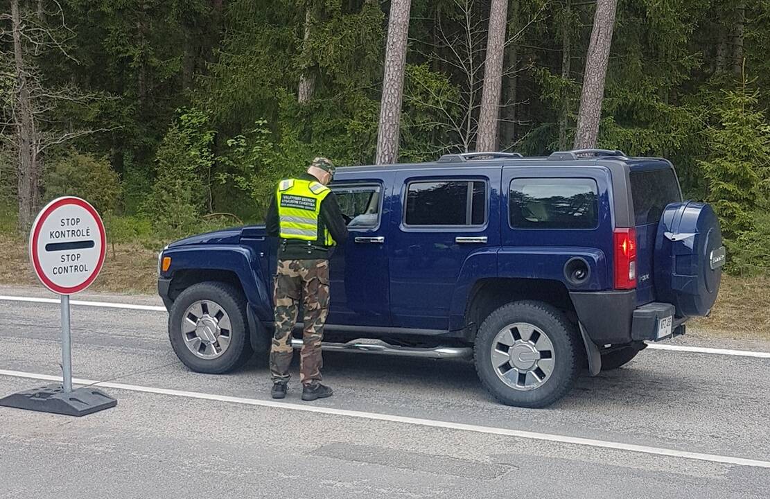 Kretingoje avariją sukėlęs latvis bandė sprukti į savo šalį