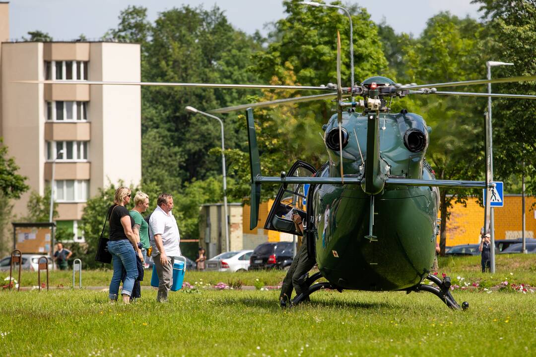 Donoro kepenų transportavimas iš Rygos į Vilnių