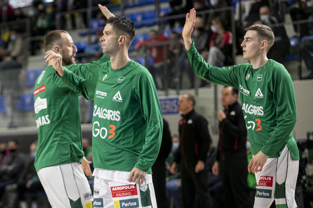 Kauno „Žalgiris“ – Pasvalio „Pieno žvaigždės“ 85:69