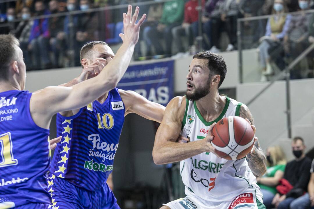 Kauno „Žalgiris“ – Pasvalio „Pieno žvaigždės“ 85:69