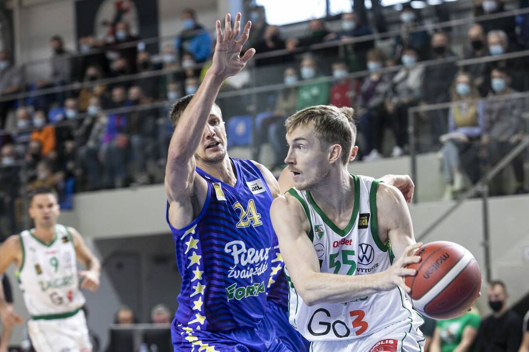 Kauno „Žalgiris“ – Pasvalio „Pieno žvaigždės“ 85:69