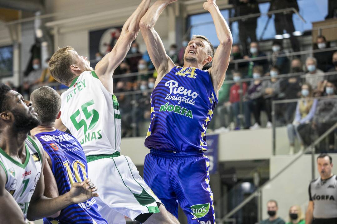 Kauno „Žalgiris“ – Pasvalio „Pieno žvaigždės“ 85:69