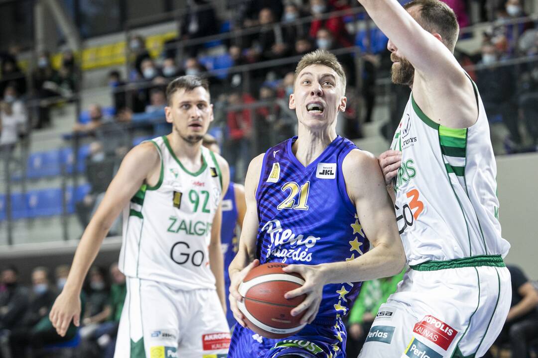 Kauno „Žalgiris“ – Pasvalio „Pieno žvaigždės“ 85:69