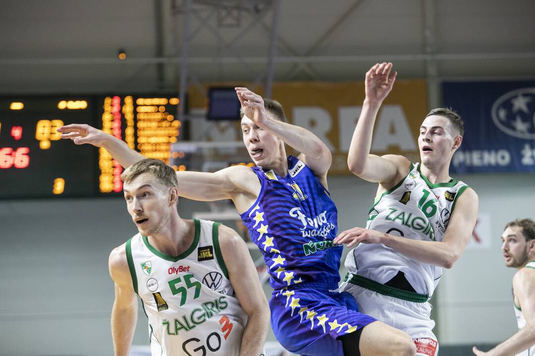 Kauno „Žalgiris“ – Pasvalio „Pieno žvaigždės“ 85:69