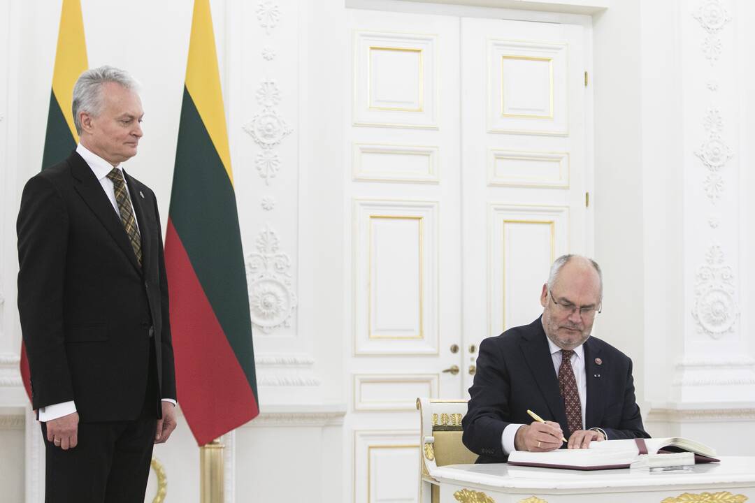 Lietuvos ir Estijos prezidentų susitikimas