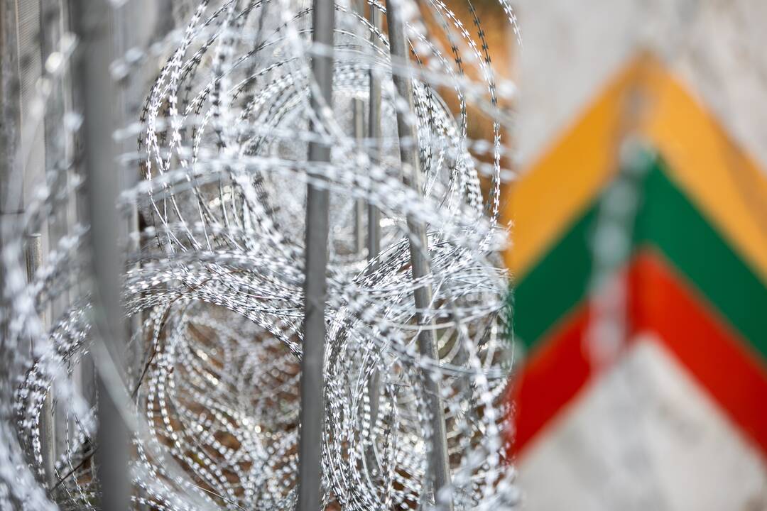 Pasienyje su Baltarusija apgręžti aštuoni neteisėti migrantai