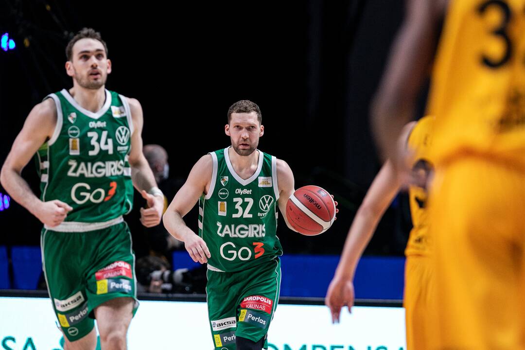 Karaliaus Mindaugo taurės pusfinalis: „Žalgiris“ – „Šiauliai“ (80:68)