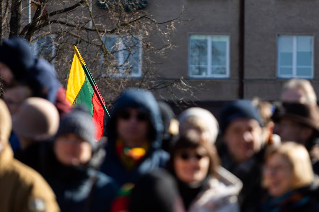 Trijų Baltijos valstybių vėliavų pakėlimo ceremonija