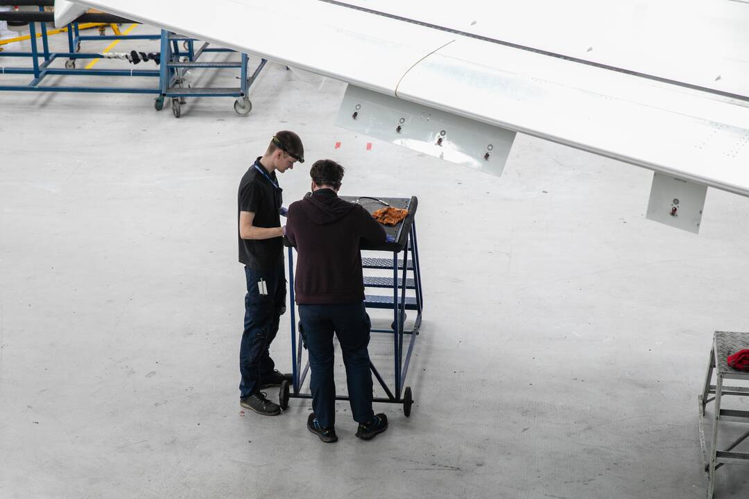 „Ryanair“ orlaivių priežiūros angarų projekto pristatymas