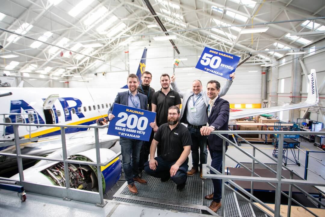 „Ryanair“ orlaivių priežiūros angarų projekto pristatymas