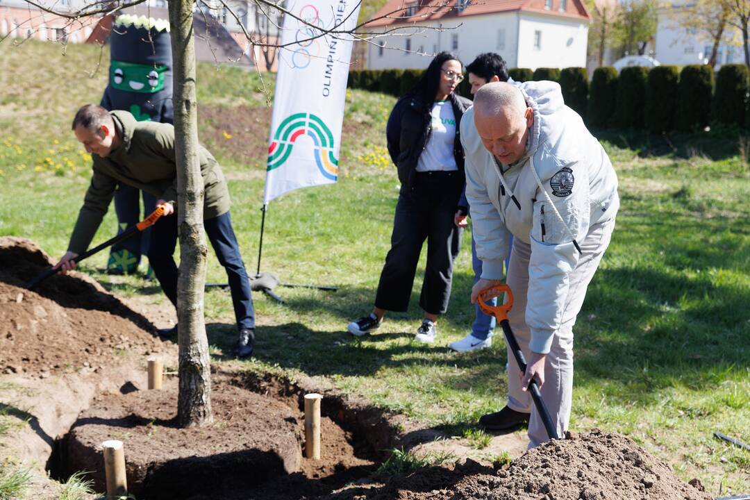 Kaune – „Olimpinei dienai 2022“ skirta spaudos konferencija