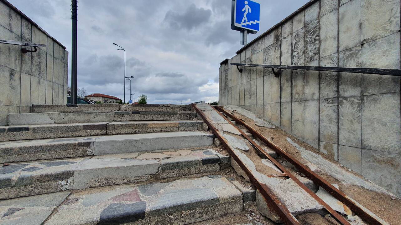Vieta: ši perėja yra ties naujai pastatytu tiltu į Nemuno salą.
