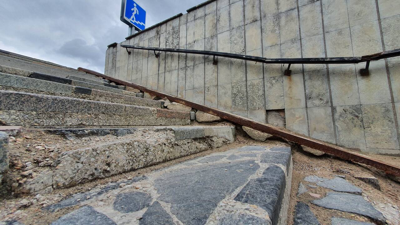 Vieta: ši perėja yra ties naujai pastatytu tiltu į Nemuno salą.