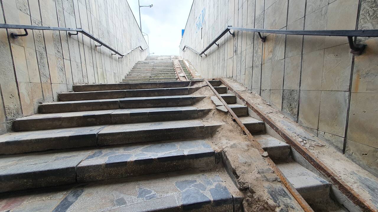 Vieta: ši perėja yra ties naujai pastatytu tiltu į Nemuno salą.