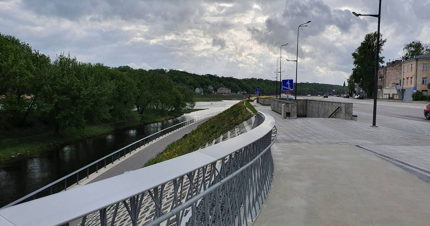 Vieta: ši perėja yra ties naujai pastatytu tiltu į Nemuno salą.