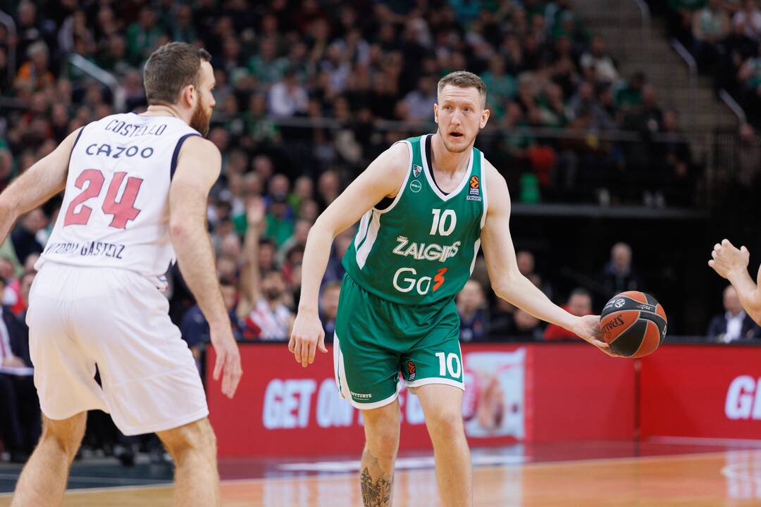 Eurolyga: Kauno „Žalgiris“ – Vitorijos „Baskonia“ (79:75)