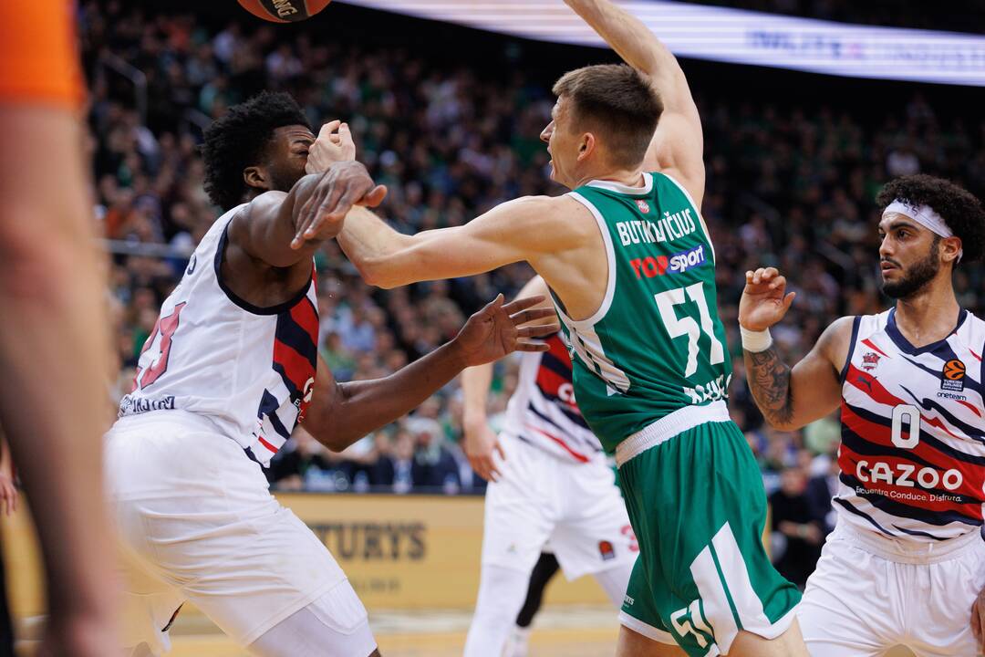 Eurolyga: Kauno „Žalgiris“ – Vitorijos „Baskonia“ (79:75)