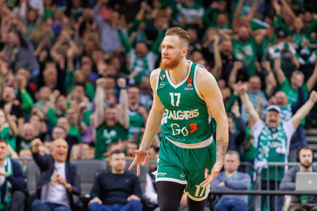 Eurolyga: Kauno „Žalgiris“ – Vitorijos „Baskonia“ (79:75)