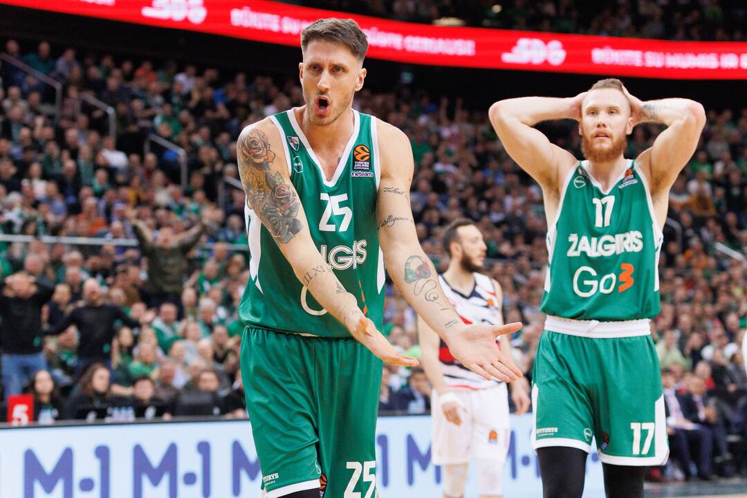 Eurolyga: Kauno „Žalgiris“ – Vitorijos „Baskonia“ (79:75)