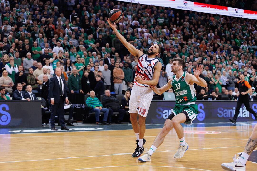 Eurolyga: Kauno „Žalgiris“ – Vitorijos „Baskonia“ (79:75)