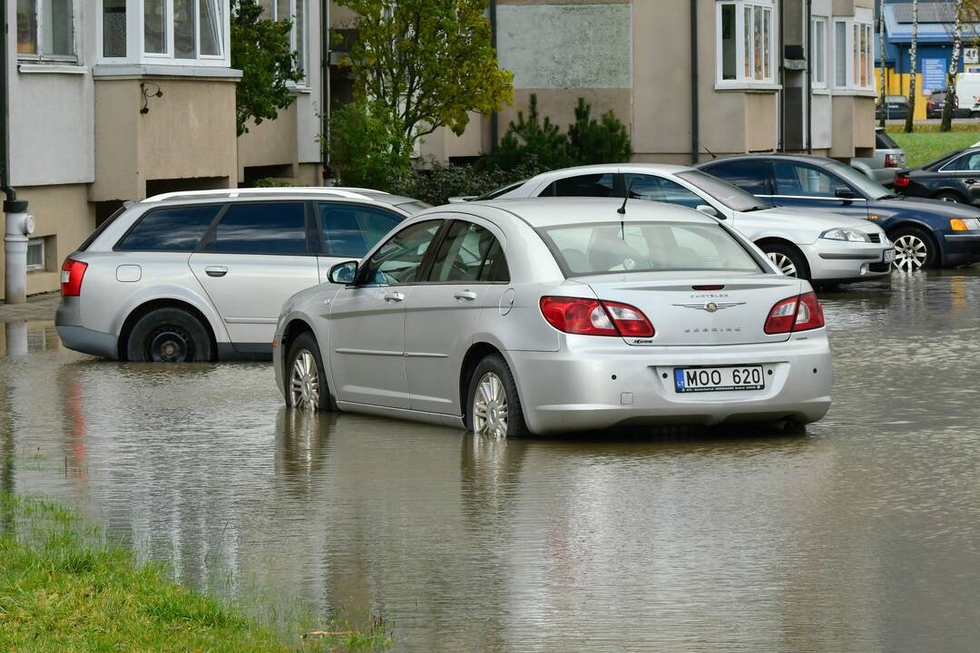 Potvynis Kretingoje