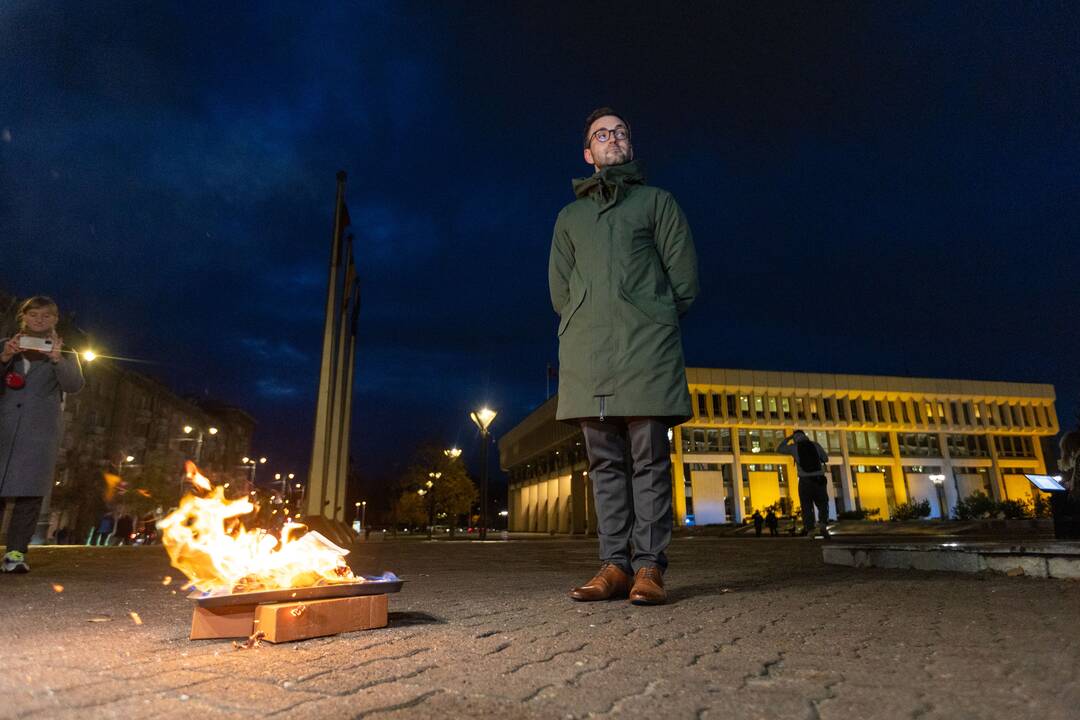 T. V. Raskevičiaus pilietinio nepaklusnumo akcija