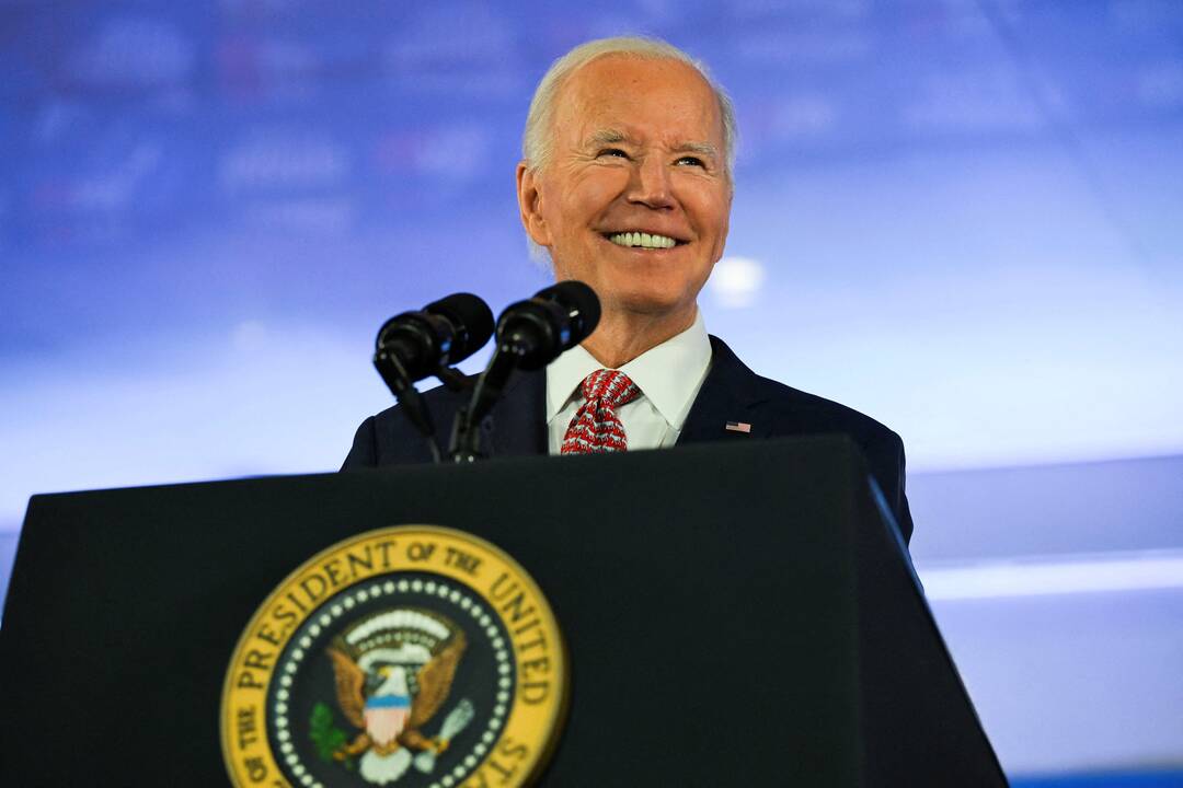 J. Bidenas išjuokė D. Trumpą: kas jam negerai?