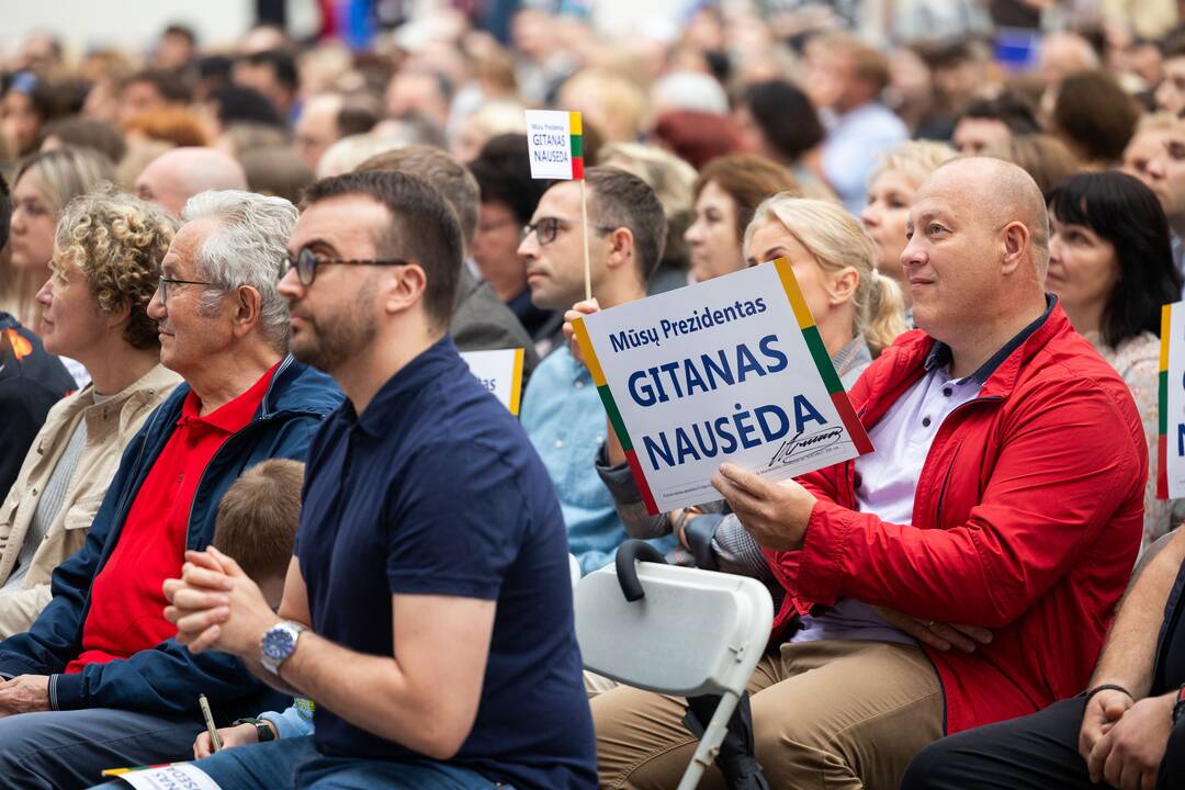 Paskutinieji 2024 m. prezidento rinkimų debatai