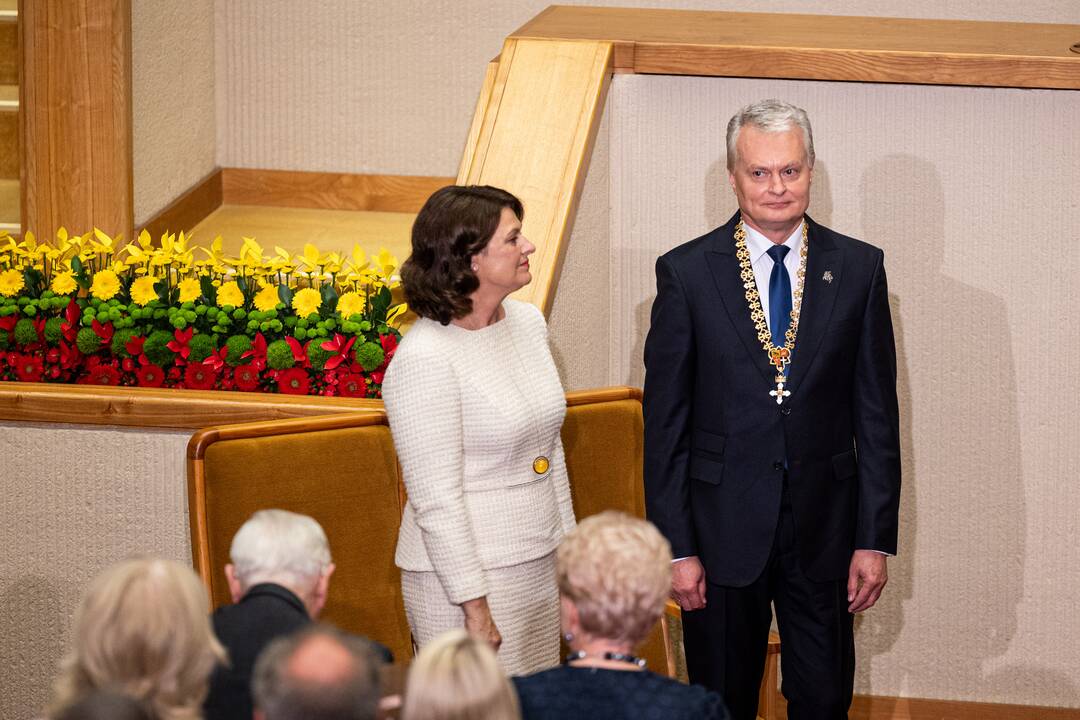 G. Nausėdos inauguracija Seime