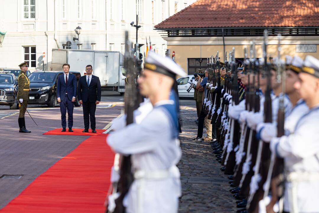 Nyderlandų gynybos ministro vizitas Lietuvoje