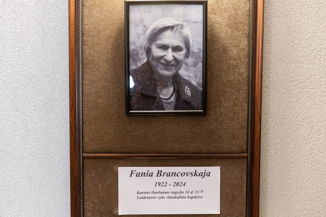 Atsisveikinimas su F. Brancovskaja