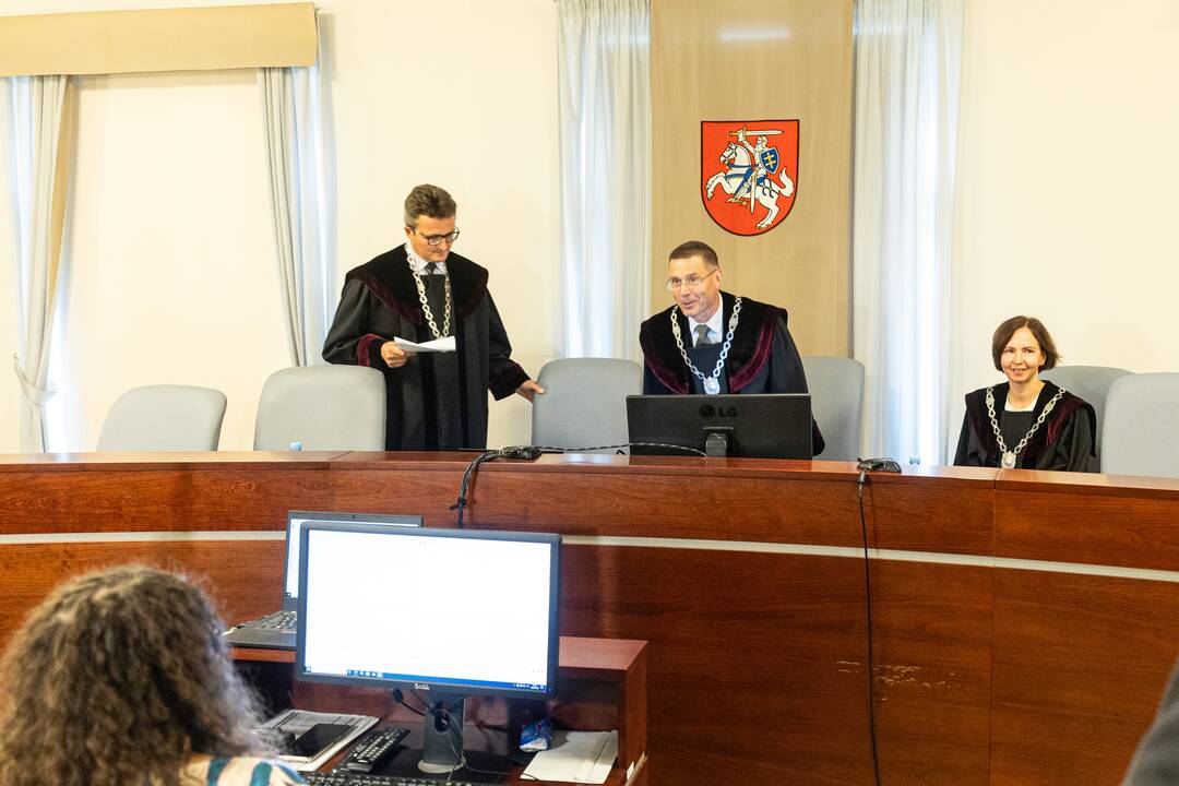 D. Arlausko teismo posėdis