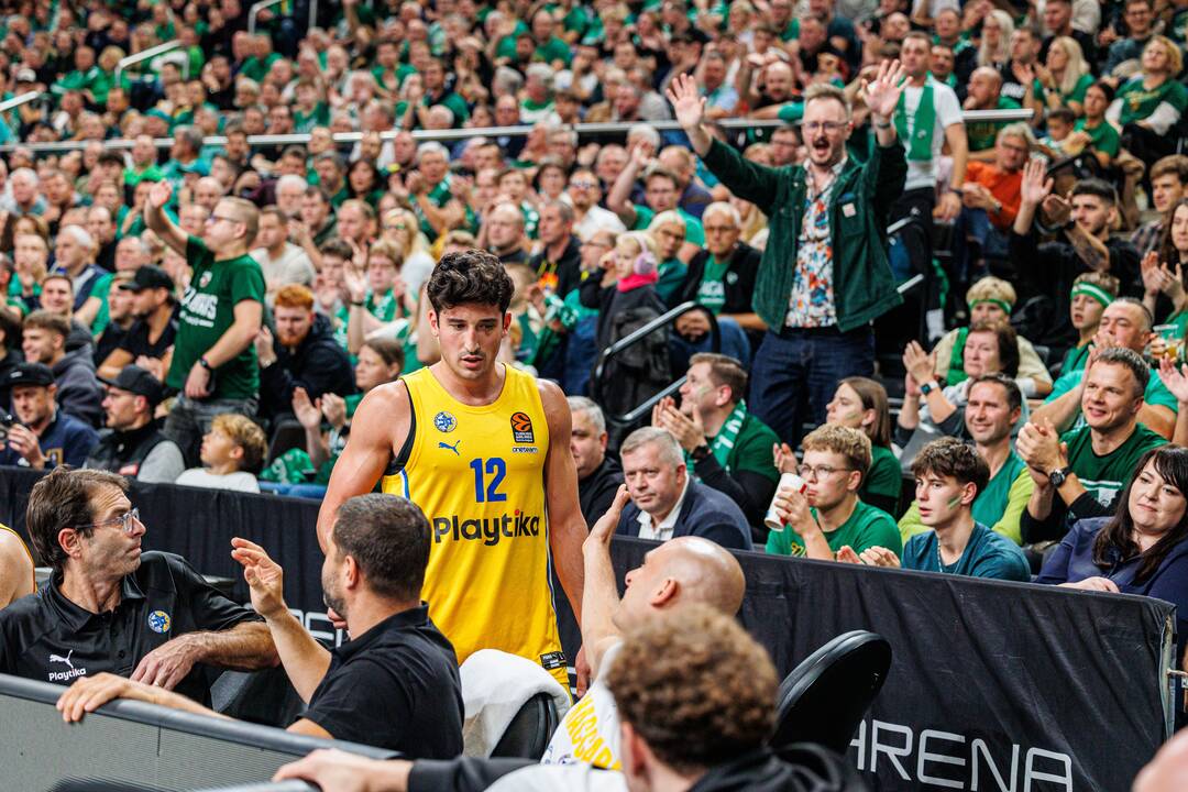 Eurolyga: Kauno „Žalgiris“ – Tel Avivo „Maccabi“ (78:63)