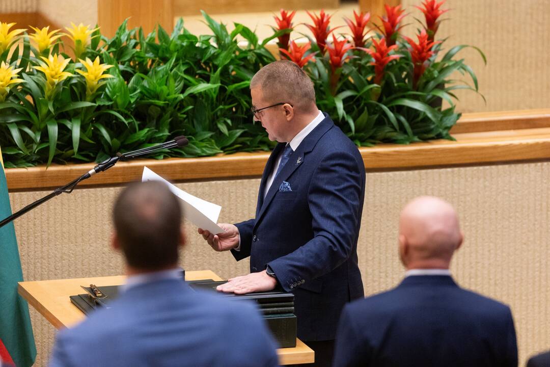 2024–2028 metų kadencijos Seimo narių priesaika